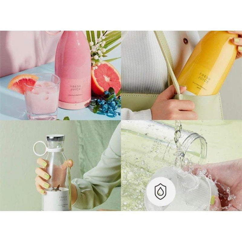 Garrafa Mini Liquidificador Portátil Recarregável Gotashop™ Bottle Juicer